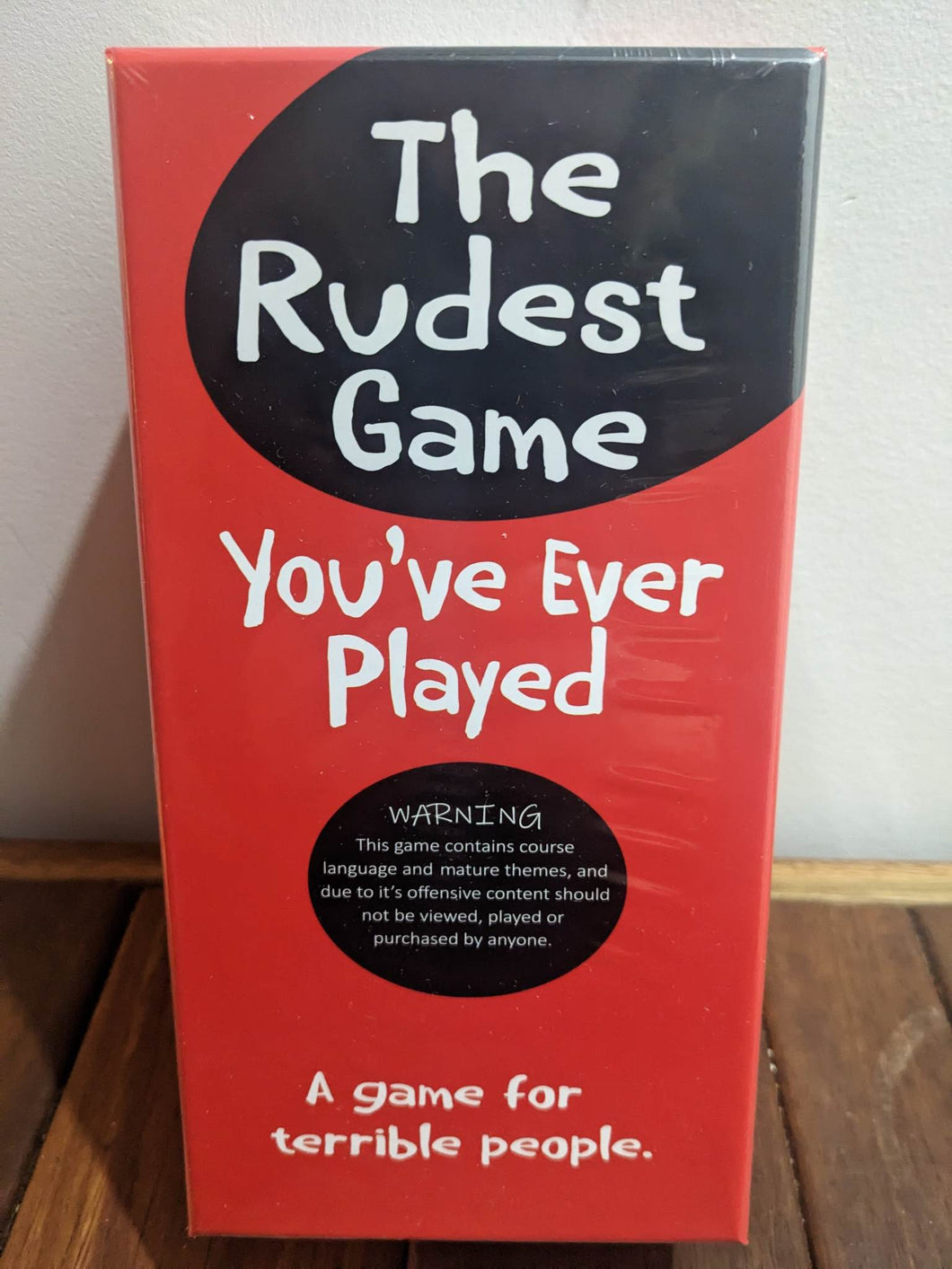 The Rudest Game You've Ever Played - Ages 17yo+